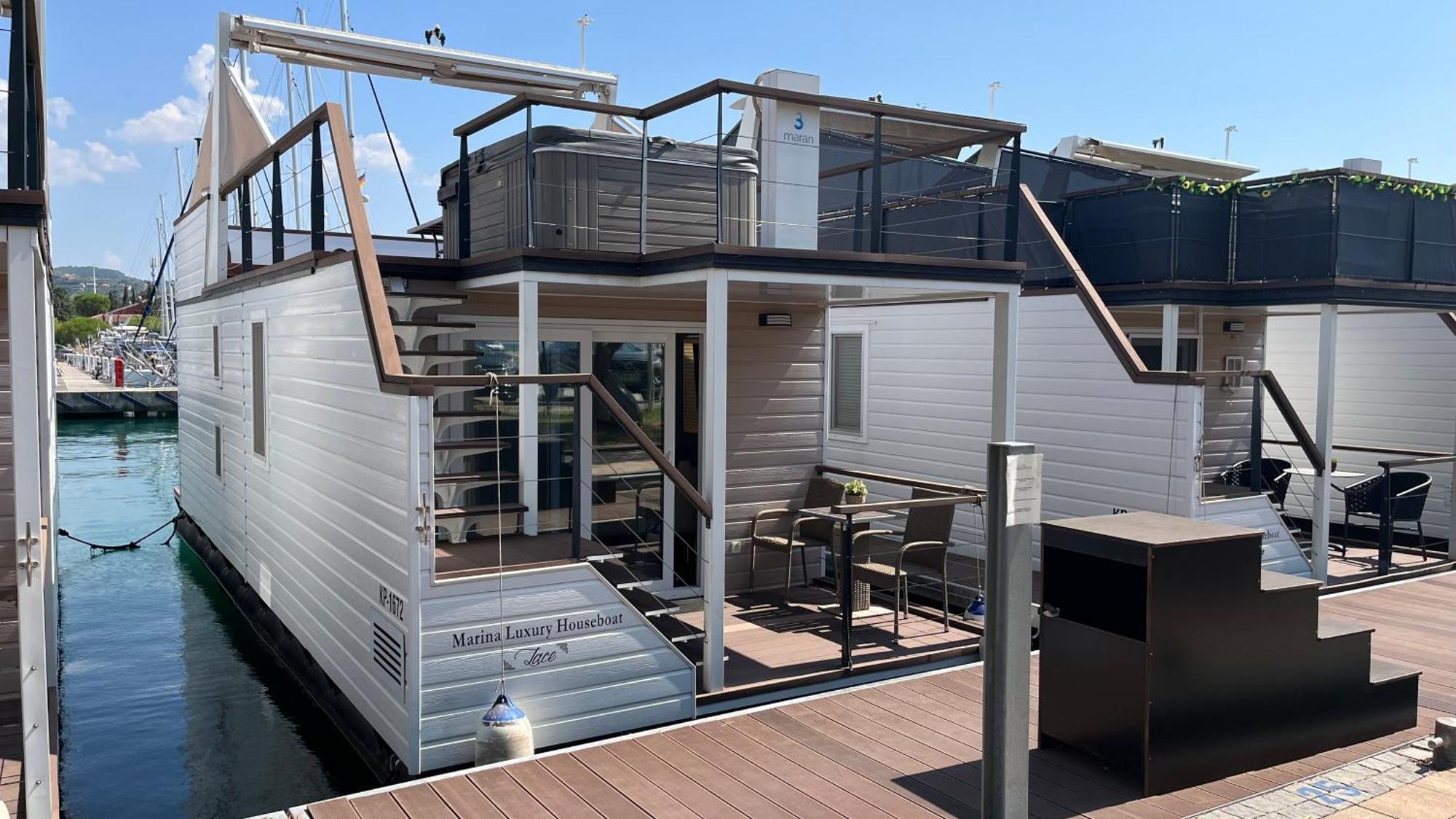 Marina Luxury Houseboat Lace Portoroz Ngoại thất bức ảnh